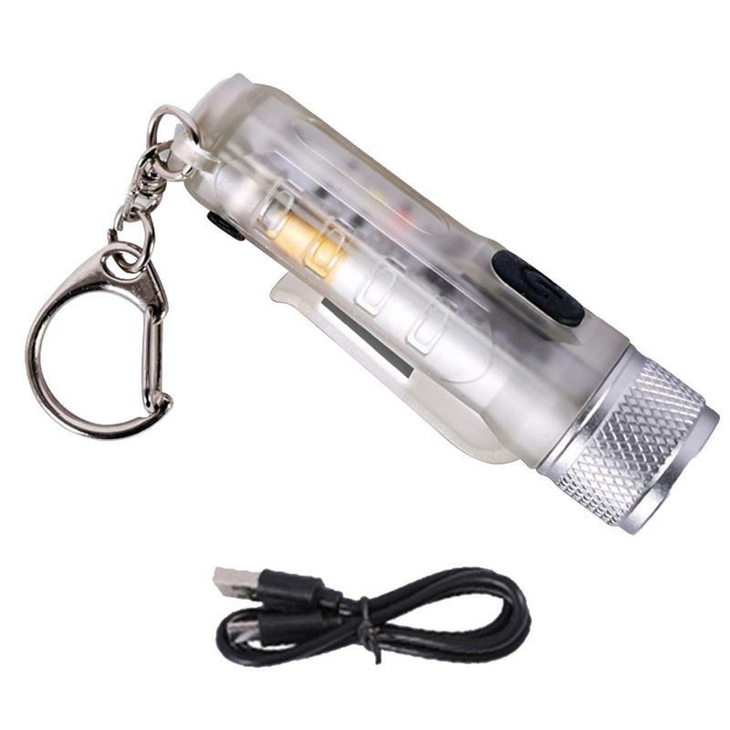صغيرة LED جيب مصباح يدوي سلسلة المفاتيح ، مقاوم للماء حلقة رئيسية ضوء ، الكلب المشي ، النوم ، القراءة ، هدية لطيفة