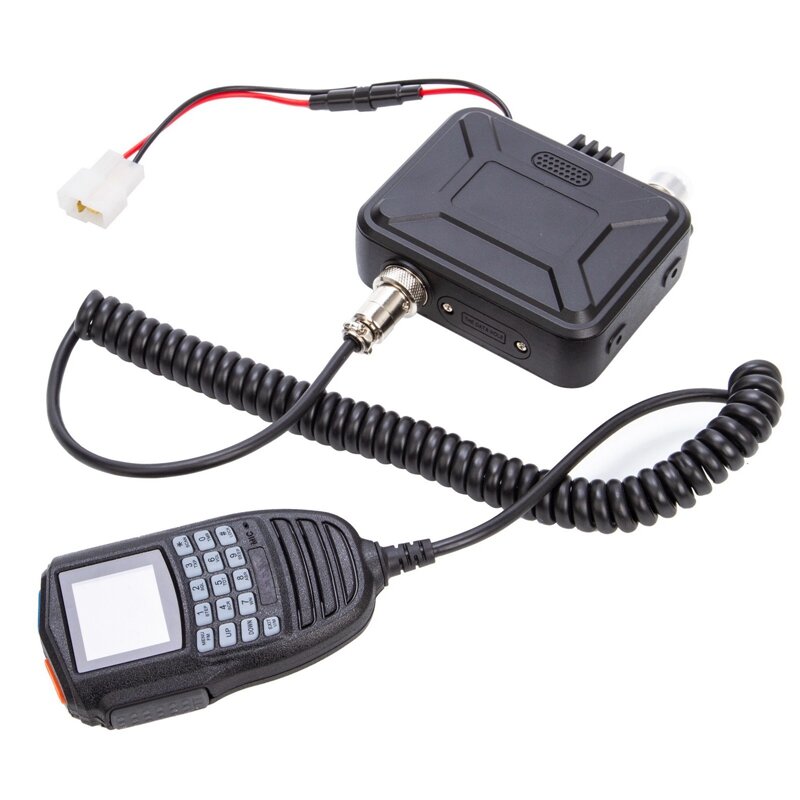 KT-WP12 سيارة صغيرة لاسلكي تخاطب ، VHF ، UHF ، ثنائي النطاق ، ميكروفون محمول باليد ، عرض ومراقبة تشويش إذاعي ، راديو محمول صغير ، دائم