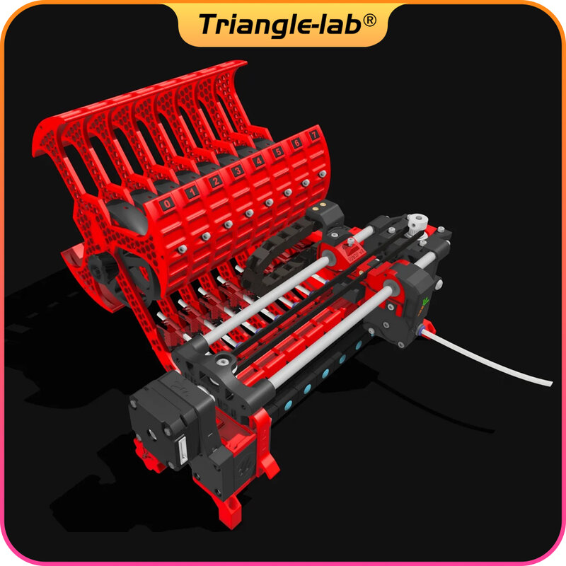 Trianglelab-عازل قطني مضمنة ، 8 ألوان ، لـ ercf v2 ، من أجل طابعة 3d voron exceler