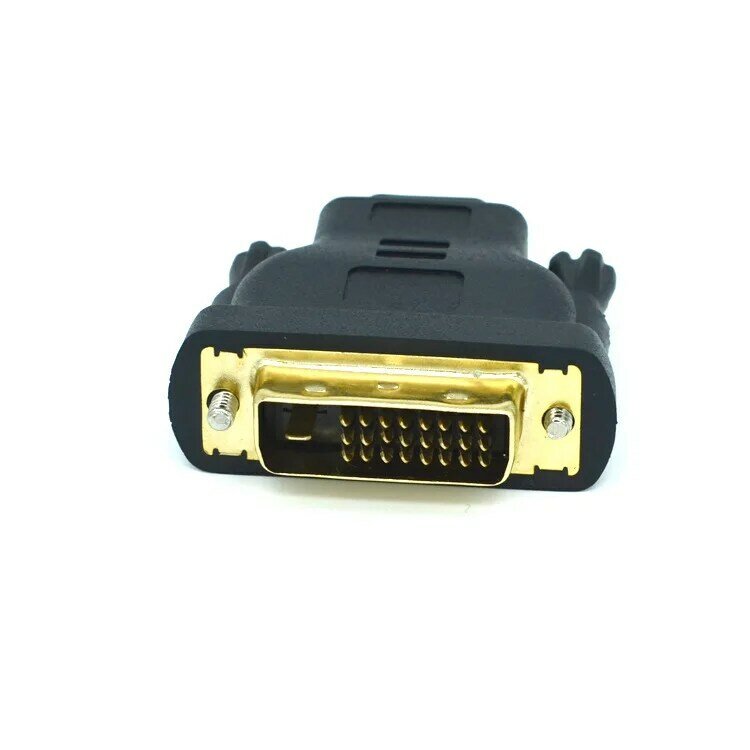 DVI-D 24-1 Pin Male To HDMI-compatible Female M-F Adapter Converter for HDTV LCD Monitor 1Pcs X M-F Adapter Converter SD&HI