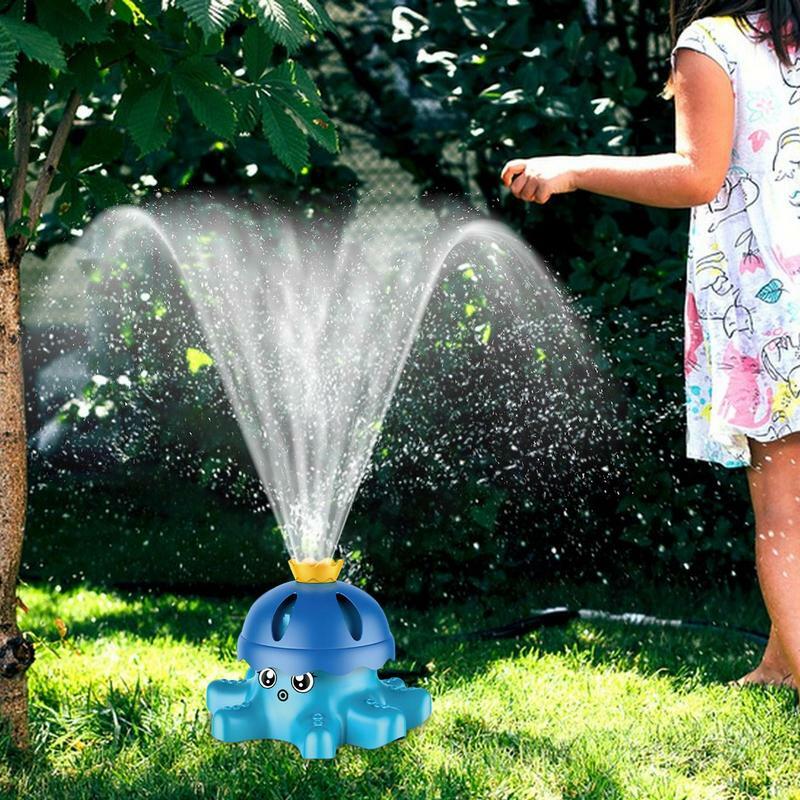 الأخطبوط رذاذ الماء الدورية في الهواء الطلق رذاذ الماء الرش لطيف الفناء الخلفي Sprinkler الرش لعبة المياه متعة لعبة الرش للأطفال