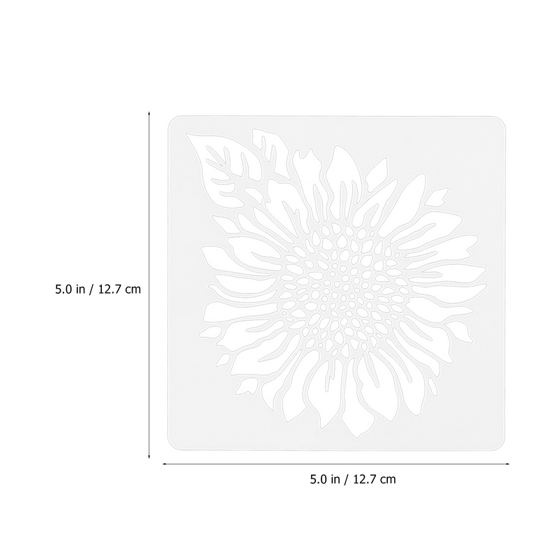 استنسل قالب رسم زهور للحرف اليدوية ، لوازم الرسم بنفسك ، نمط مختلف دقيق ، ديكور فريد