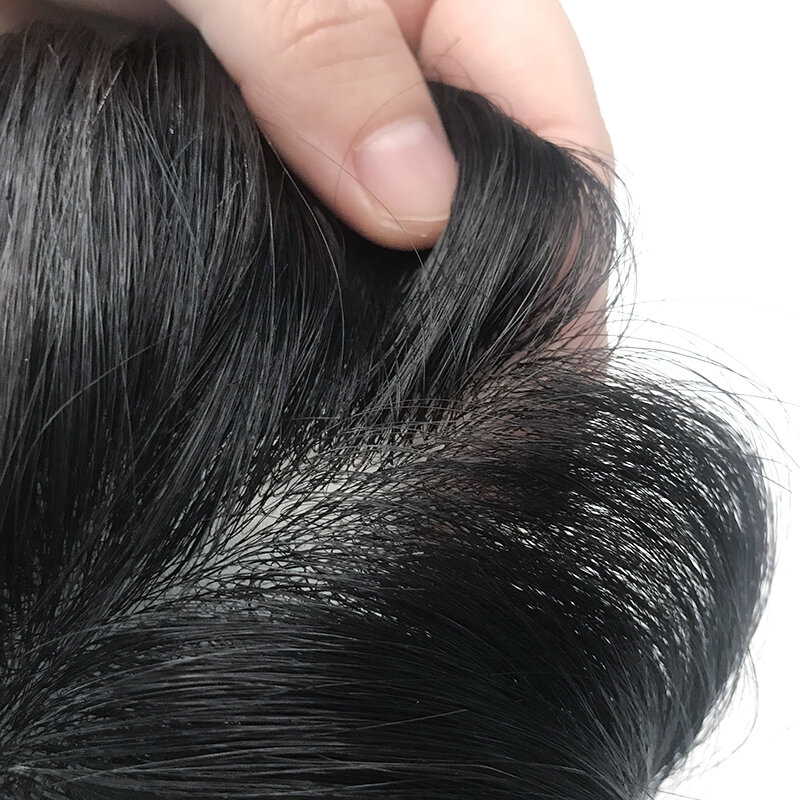 الرجال الشعر البيولوجي فروة الرأس شعر الإنسان الباروكات للرجل رقيقة الجلد هيربيسي كامل بو 0.04-0.06 سنتيمتر الشعرية الاصطناعية اللون الطبيعي