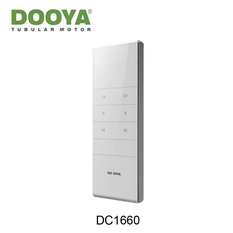 Dooya DC1600/DC1660/DC1602 جهاز تحكم عن بعد لمحرك الستارة Dooya RF433 ، لـ Dooya DT52E ، KT/DT82TN ، KT320E ، DT360E ، RF433 باعث