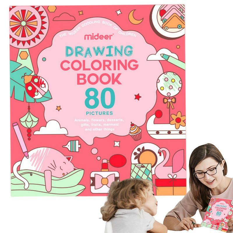 الأطفال تلوين كتب تلوين كتاب التعلم المبكر ألعاب تعليمية تعليمية الفن الحرفية هدية الرسم الممارسة تلوين كتاب