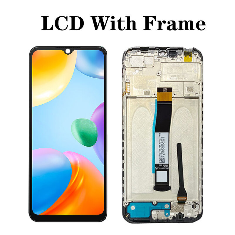 شاشة عرض LCD أصلية 6.71 بوصة لهاتف شاومي بوكوفون C40 220333QPG تجميع قطع غيار لشاومي بوكو C40 شاشة LCD