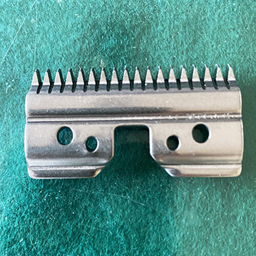 10 قطعة/الوحدة استبدال 18 الأسنان Pet الفولاذ المقاوم للصدأ المقص قطع شفرة