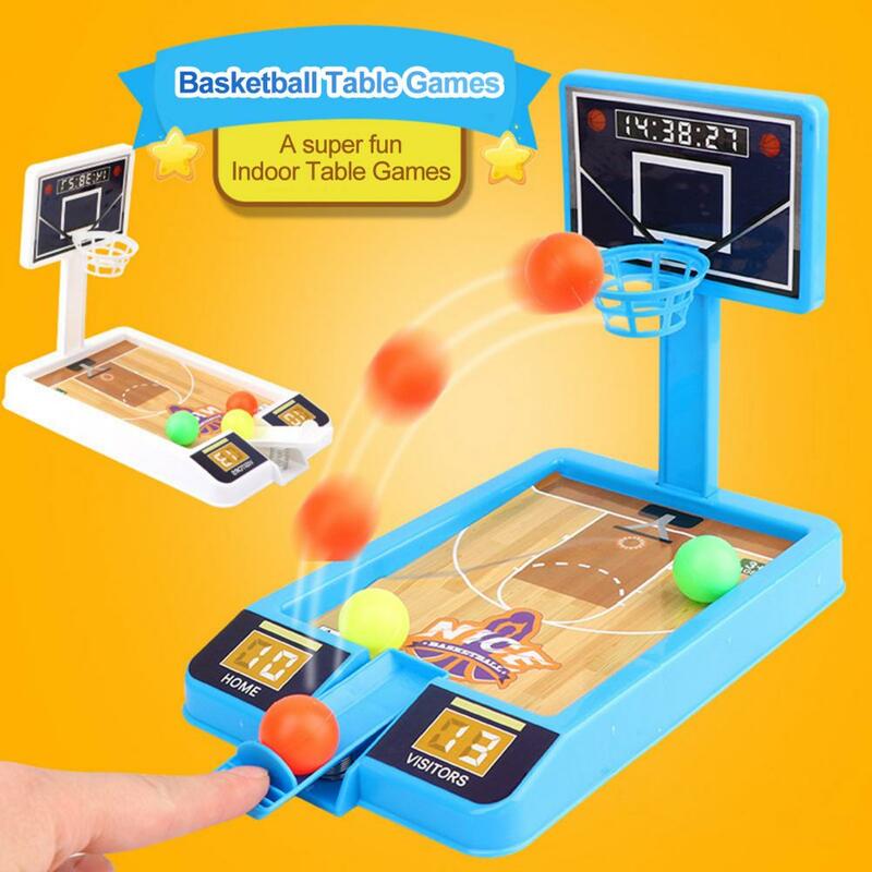 لعبة كرة السلة على الطاولة ، لعبة كرة سلة صغيرة لسطح المكتب ، لعبة رياضية تفاعلية داخلية للوالدين والطفل ، جديدة ومثيرة للاهتمام