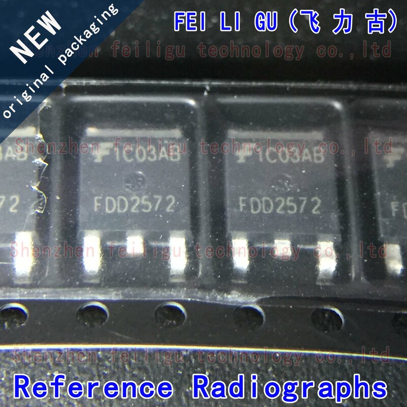 شريحة MOSFET للقناة N ، FDD2572 ، العبوة إلى-من ، أقصى جهد: من V ، التيار: 29A ، جديد ، أصلي ، 1-30