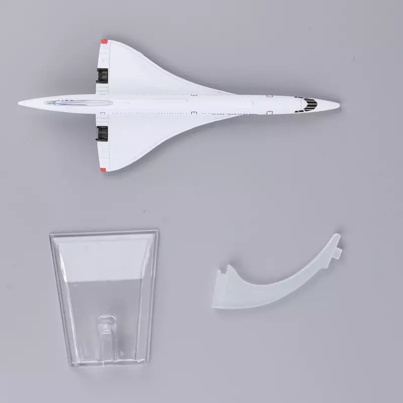 نموذج طائرة بمقياس معدني للأطفال ، طائرة كونكورد إير فرانس ، مصنوعة من السبائك ، عملية الصب بالقالب ، جامعي الألعاب ، 1: 1000