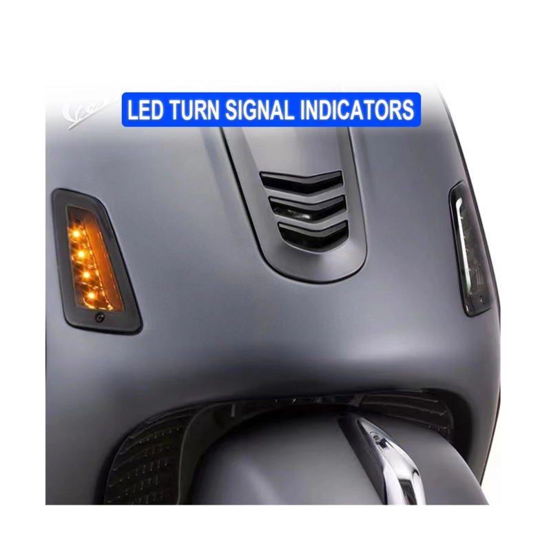 مصباح إشارة الانعطاف LED مقاوم للماء ، مؤشر المتعري ، الأضواء الخلفية ، مصباح لفيسبا GTS300 GTS 300 GTS250 GTS150 GTV250 GTV300