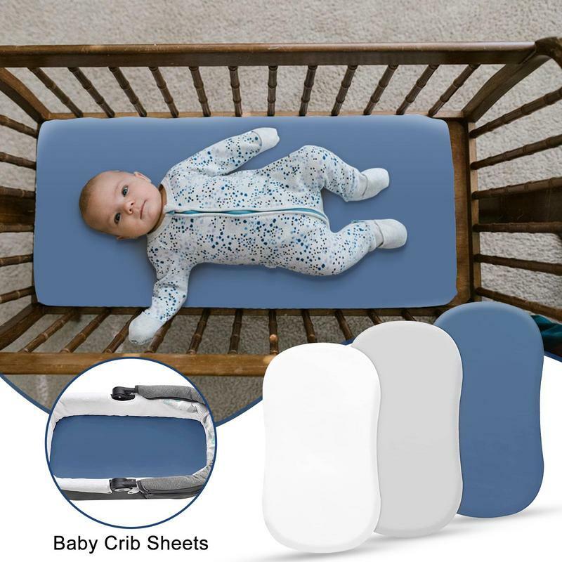 سرير المجهزة ملاءات سرير ورقة مجموعة 3 قطعة ملاءات السرير الطفل بسط سرير مريح الفراش طفل وسادة فراش للأطفال الرضع