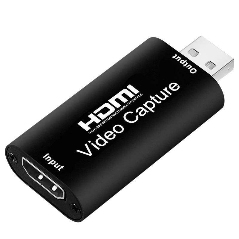 بطاقة التقاط فيديو USB ، متوافقة مع 4K عالية الدقة ، منتزع فيديو ، صندوق بث مباشر ، تسجيل لـ PS4 ، XBOX ، لعبة هاتف ، دي في دي ، كاميرا عالية الدقة