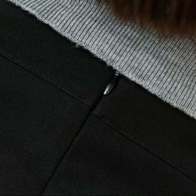 طيات مثير حقيبة الورك التنانير للنساء الكورية نمط عالية الخصر الرباط الأسود تنورة قصيرة امرأة الموضة عودة زيبر تنورة صغيرة