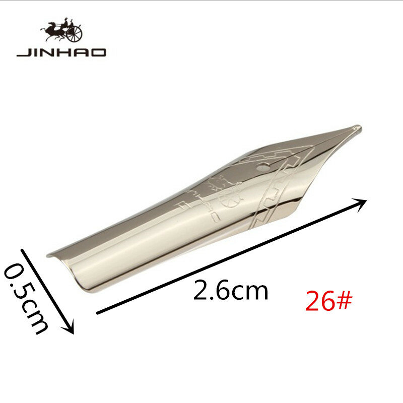 2 قطعة Jinhao 0.5 مللي متر بنك الاستثمار القومي قلم حبر العالمي آخر القلم يمكن استخدام جميع سلسلة لوازم مكتبية الطالب