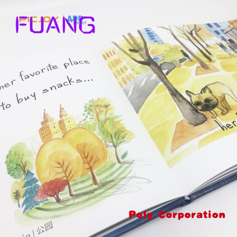 أطفال كتب الأطفال الكرتون كتاب الغلاف الصلب كتاب خدمة الطباعة في شنغهاي