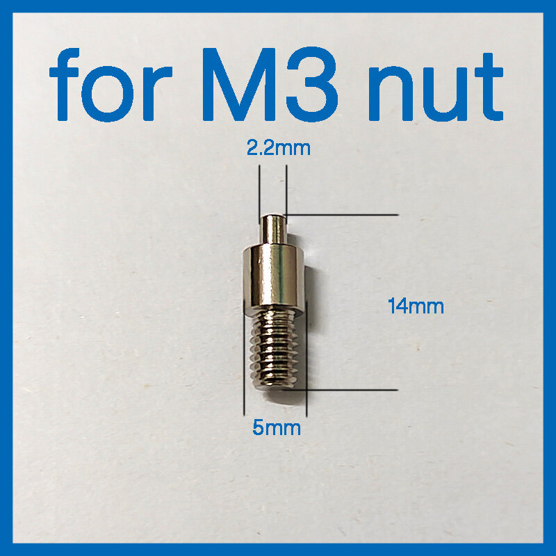 M2 M3 M4 M5 M6 مجموعة الحرارة إدراج لحام الحديد تلميح النحاس النيكل تصفيح الموضوع إدراج مجموعة أدوات جزءا لا يتجزأ من الجوز للطابعة ثلاثية الأبعاد