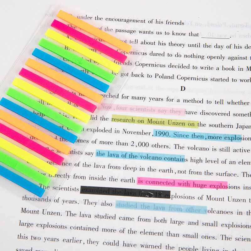 300 ورقة الإسفار اللون ظروف مغلفات المذكرات ملاحظات لاصقة المرجعية علامة ملصق مكتب مدرسة لوازم مكتبية أجهزة الكمبيوتر المحمولة