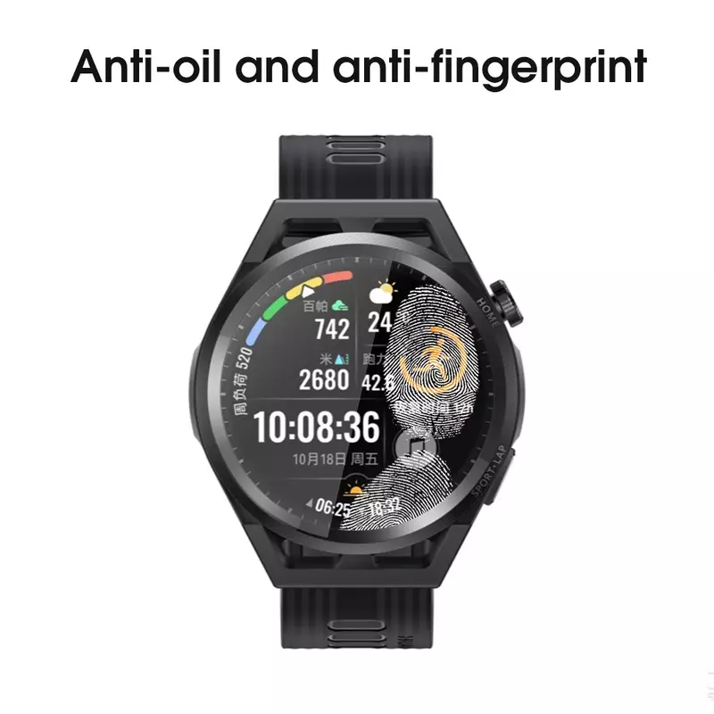 1-5 قطعة HD الزجاج المقسى لهواوي ساعة GT 2 3 GT2 GT3 برو 46 مللي متر GT عداء Smartwatch حامي الشاشة واقية من الانفجار فيلم