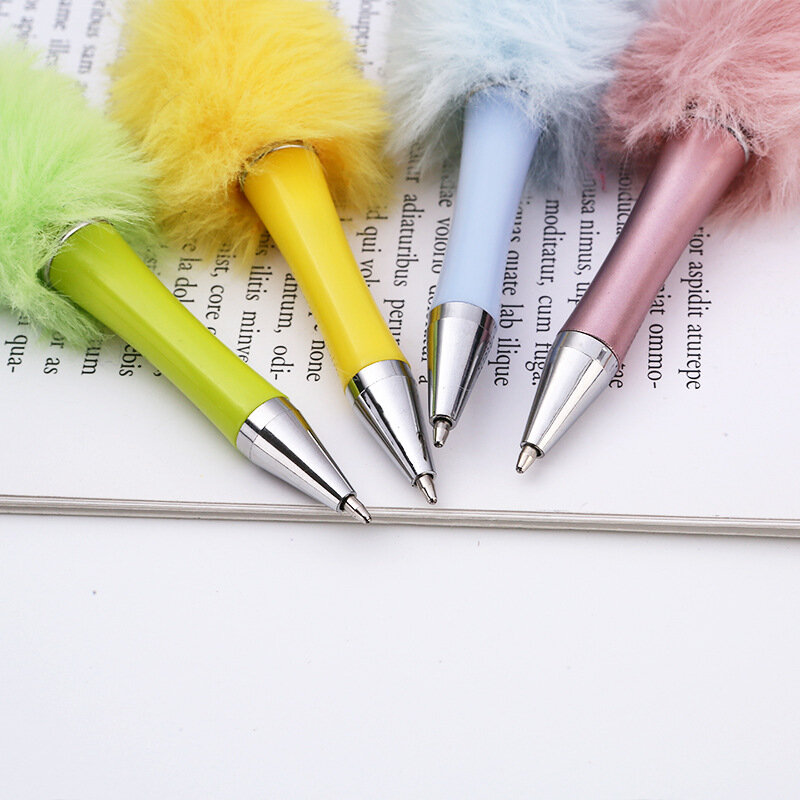 قلم خرزي بلاستيكي قطيفة مطرز بالخرز ، مستلزمات كتابة مكتب المدرسة ، أدوات مكتبية تصنعها بنفسك ، هدية زفاف ، ، من من من من من