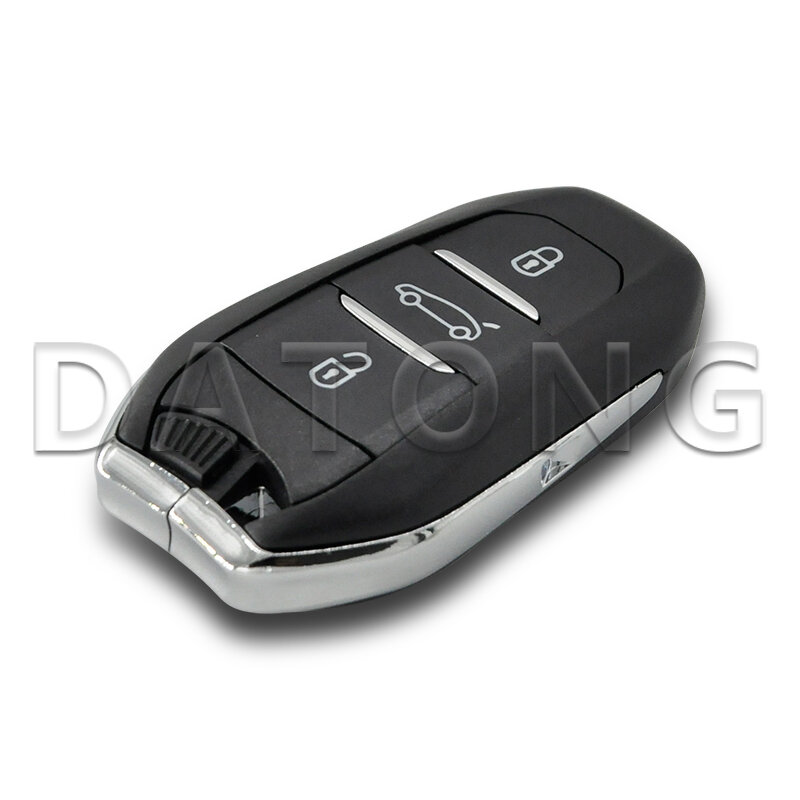 مفتاح بعيد للسيارة من Datong World لـ Peugeot 208 308 508 3008 5008 Citroen C3 C5 DS4 DS5 ID46 4A 433MHz بدون مفتاح Go بطاقة بروميكسيتي