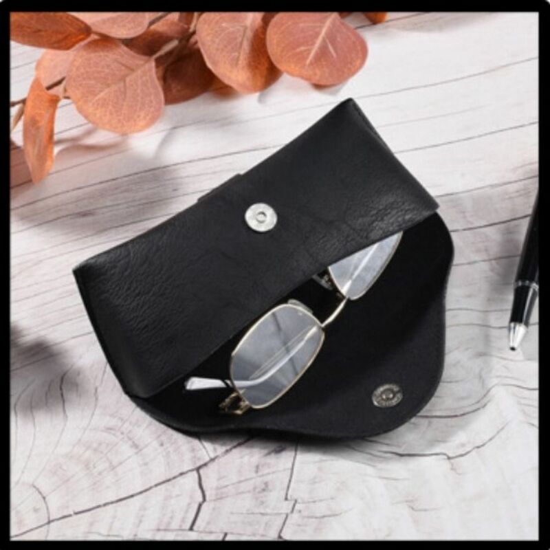 المحمولة الخصر حزام يمكن ارتداؤها نظارات حقيبة موضة بولي Leather الجلود النظارات صندوق تخزين النظارات الشمسية تنظيم علبة يمكن ارتداء على حزام