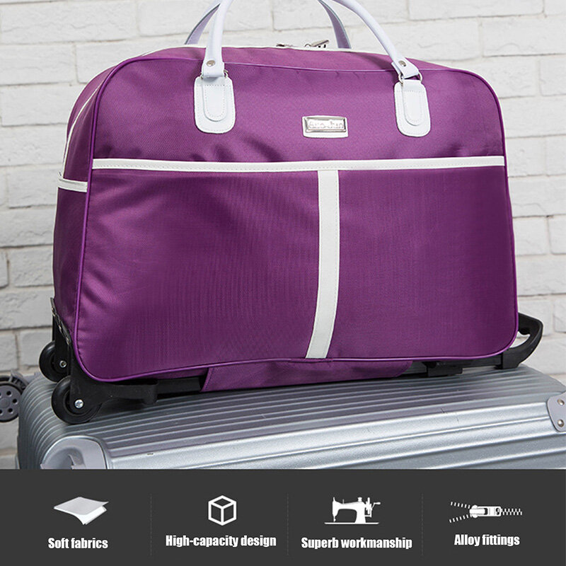 حقيبة سفر محمولة بسعة كبيرة ، حقيبة أمتعة بعجلات ، الإصدار الكوري ، مسافة قصيرة ، خفيفة الوزن ، السفر إلى الطائرة