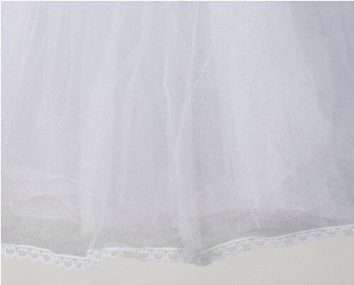 ثوب نسائي من التول الأبيض من 3/6/8 طبقات ، إكسسوارات الزفاف ، مجموعة جديدة
