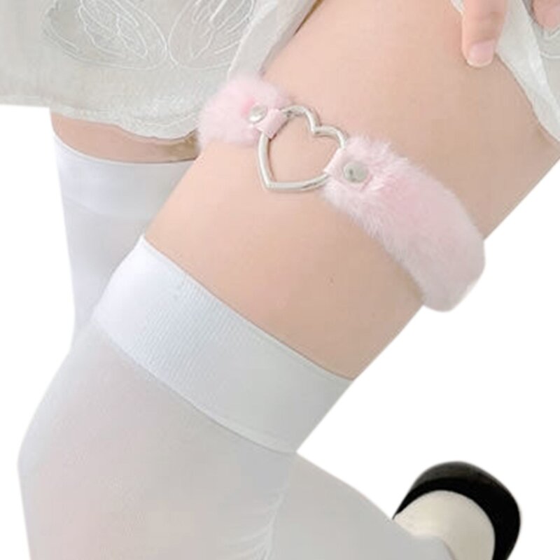 القوطية الساق الرباط تسخير حزام الرباط حزام المرأة تأثيري حلي الفخذ الرباط F0T5
