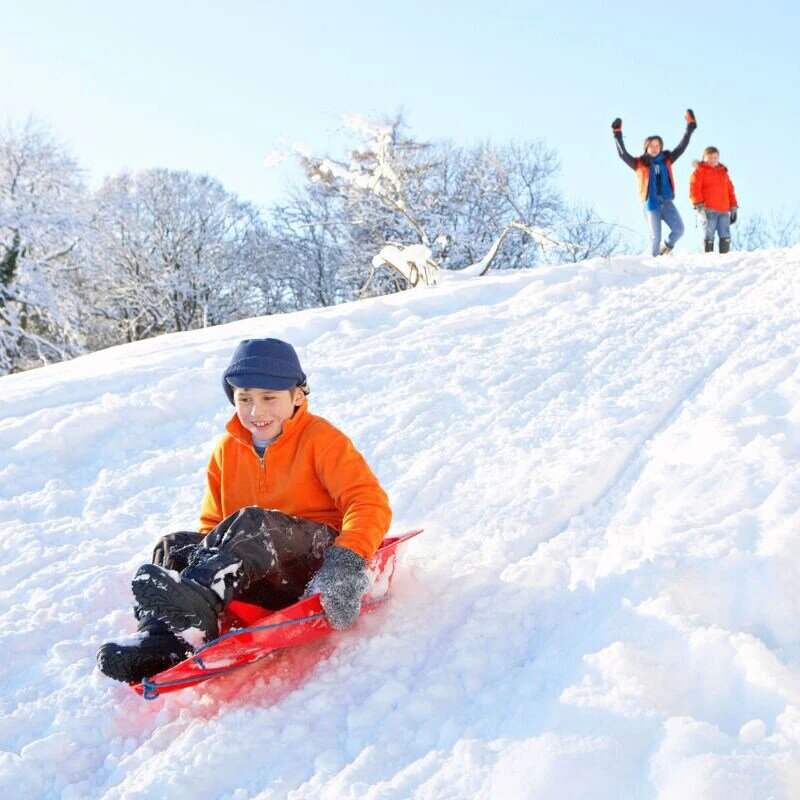 ألعاب زلاجات الثلج البلاستيكية للبالغين والأطفال ، والرياضة ، والشتاء