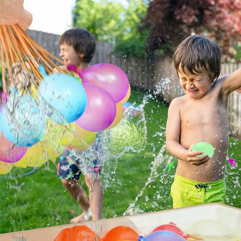 999 قطعة بالونات المياه بسرعة ملء ماجيك بانش بالونات القنابل لحظة شاطئ اللعب الصيف في الهواء الطلق مقاتلة لعب للأطفال