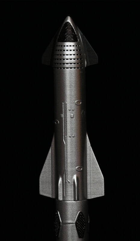 سفينة الفضاء الفضائية صاروخ نموذج سفينة الفضاء السوبر الثقيلة صاروخ BFR نموذج رائعة الديكور مكتب سطح المكتب الحلي هدية عيد ميلاد