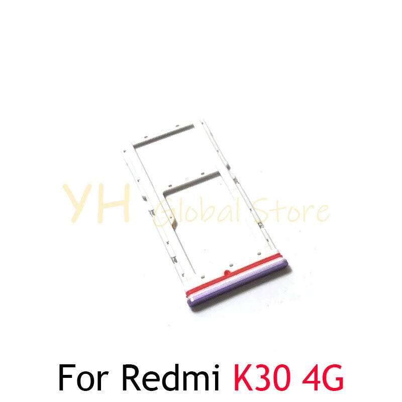 حامل صينية فتحة لبطاقة Sim ، قطع غيار لشاومي ريدمي K30 4G و 5G ، 20 144
