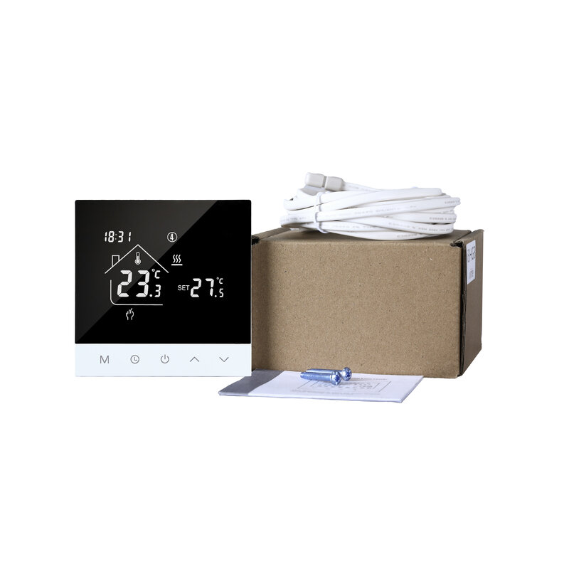 S4HGB واي فاي الذكية التدفئة ترموستات شاشة LCD التحكم الصوتي اليكسا تويا أليس/الكهربائية/المياه الطابق تحكم في درجة الحرارة