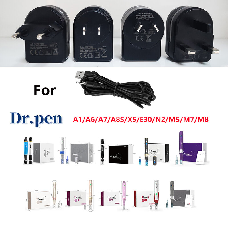 كابل شحن USB أصلي ، محول قلم Dr أصلي ، قلم N2 ، M5 ، M7 ، M8 ، A1 ، A6 ، A7 ، A8S ، E30 ، X5