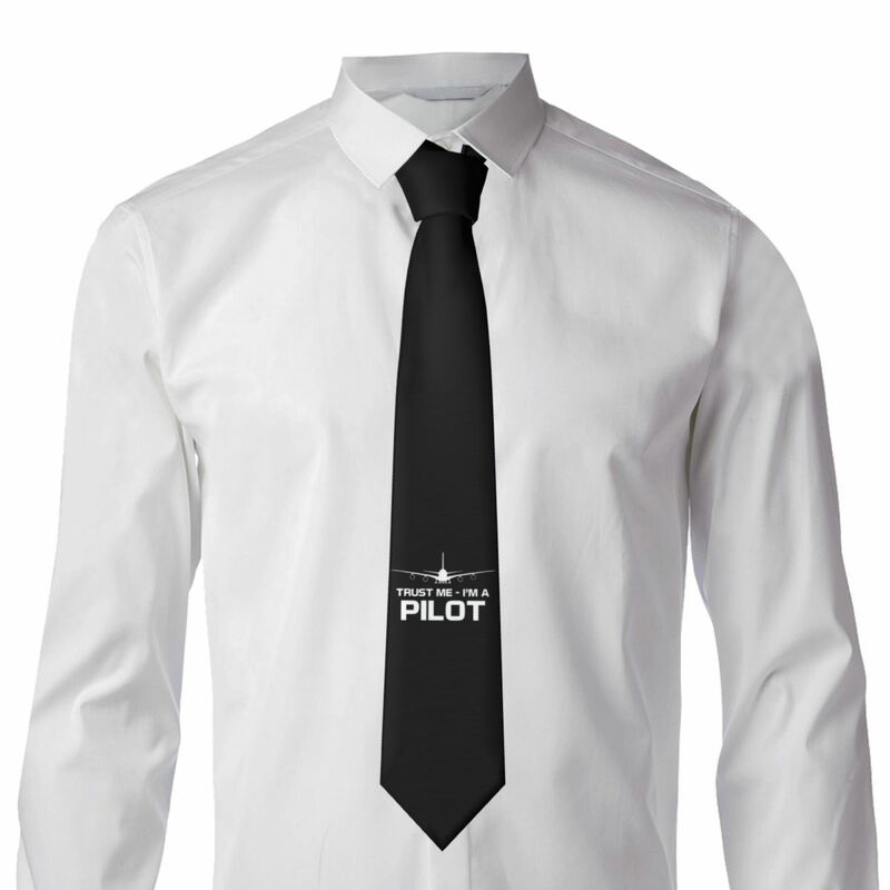 ربطة عنق طائرة حريرية للرجال ، هدية طائرة طيران ، ربطة عنق رسمية مخصصة للأعمال
