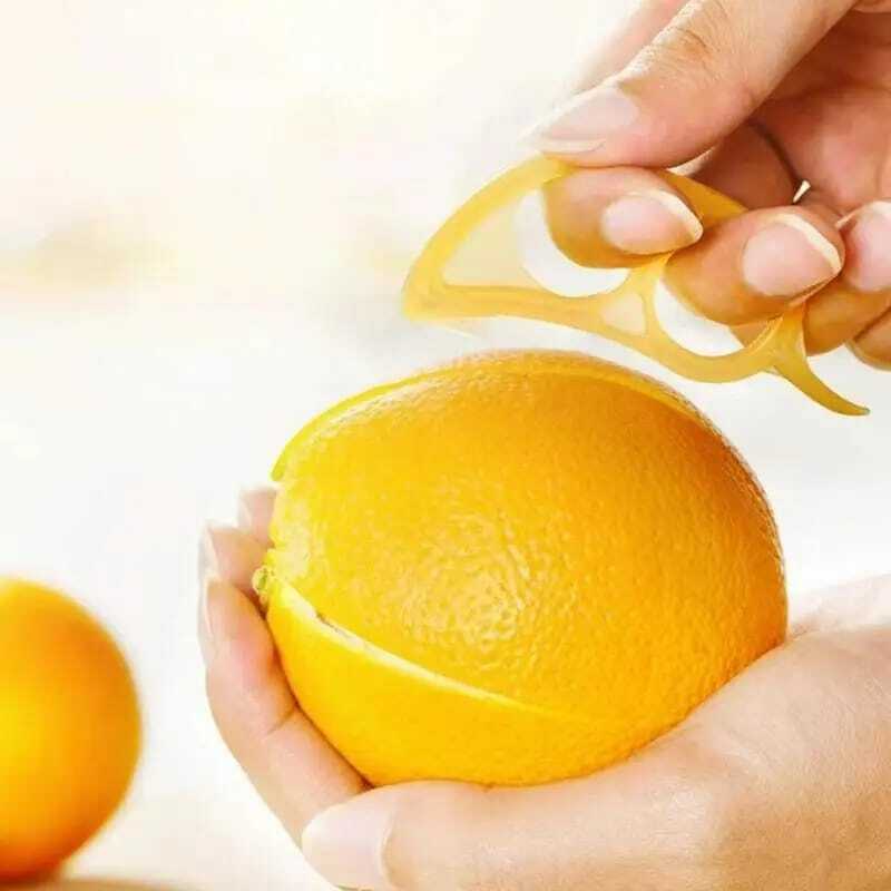 البرتقال العنب و الليمون مقشرة ، الفاكهة مقشرة ، تقطيع القاطع ، ثقب مزدوج الدائري ، الراحة تقطيع المطبخ ، عملي ، 1 قطعة