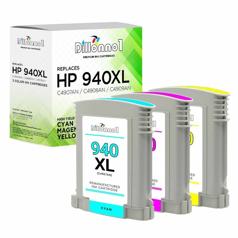 3PK # 940XL لسلسلة HP Officejet Pro 8000 8500