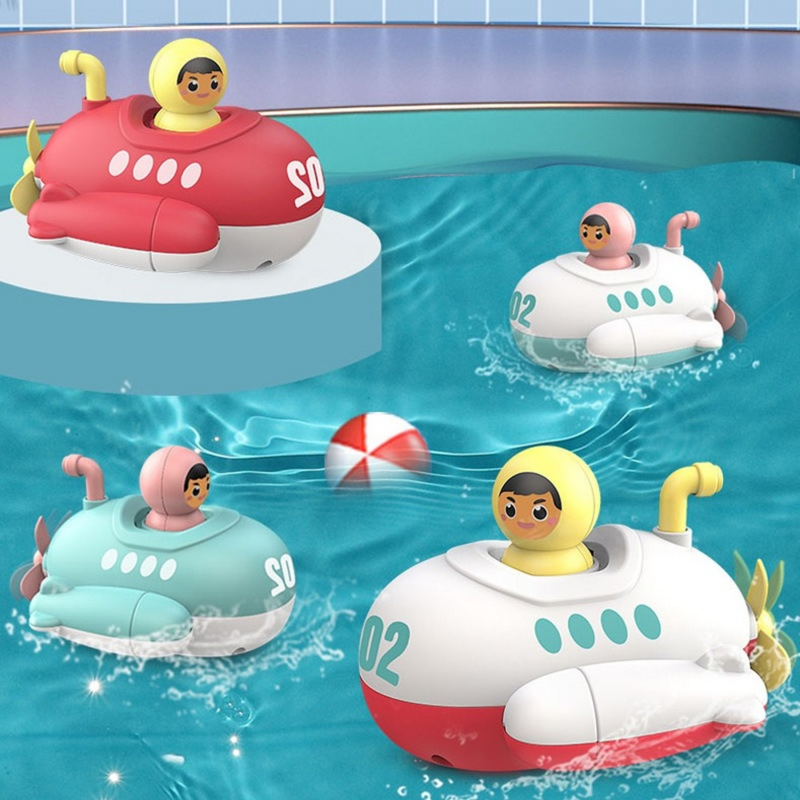 ألعاب حمام للأطفال لعبة غواصة تُختتم في اتجاه عقارب الساعة قارب للأطفال ألعاب مائية حمام سباحة لعبة شاطئ للأطفال الصغار الصغار ألعاب أطفال هدية