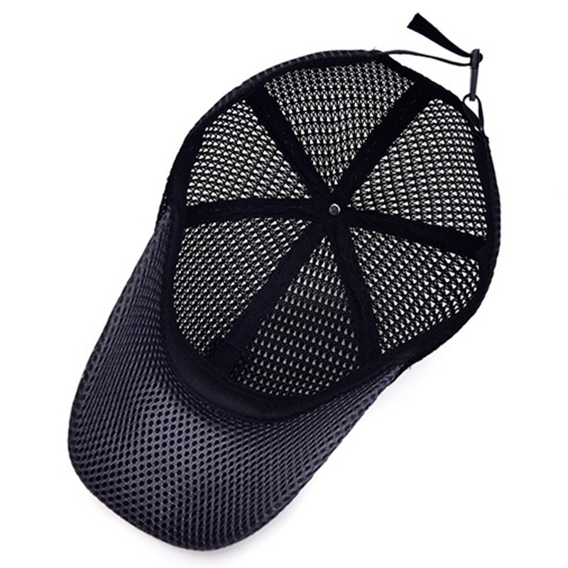 قبعة بيسبول شبكية قابلة للتنفس للرجال والنساء ، سريعة الجفاف ، قبعة للجري ، رياضات خارجية ، قابلة للتعديل ، صيفية