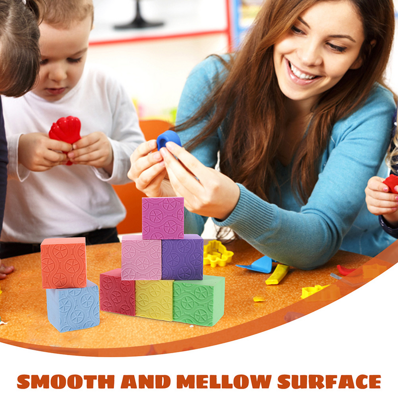 مكعبات بناء للأطفال ، مكعبات رغوة ملونة صغيرة ، أدوات تعليمية ، 50 *