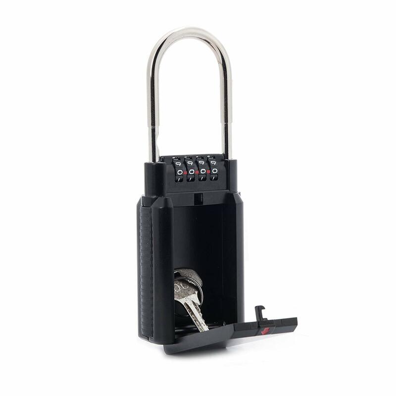 صندوق قفل الجمع ، تخزين مفتاح آمن ، قفل الجمع بين 4 أرقام ، مقاوم للماء للداخلية والخارجية