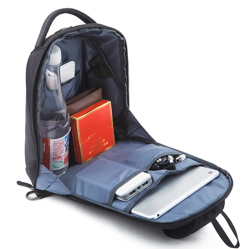 حقيبة رسول كتف واحد للماء للرجال ، حقيبة الصدر متعددة الوظائف ، حقيبة كروس كاجوال ، أزياء الأعمال