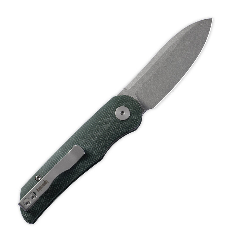 سمك متحجر PFE16 سكين قابل للطي ، سكين سكين N690 ، مقبض ميكروارتا ، سكين سبايك ، أدوات متعددة الوظائف ، صيد ، تخييم ، أداة يدوية EDC