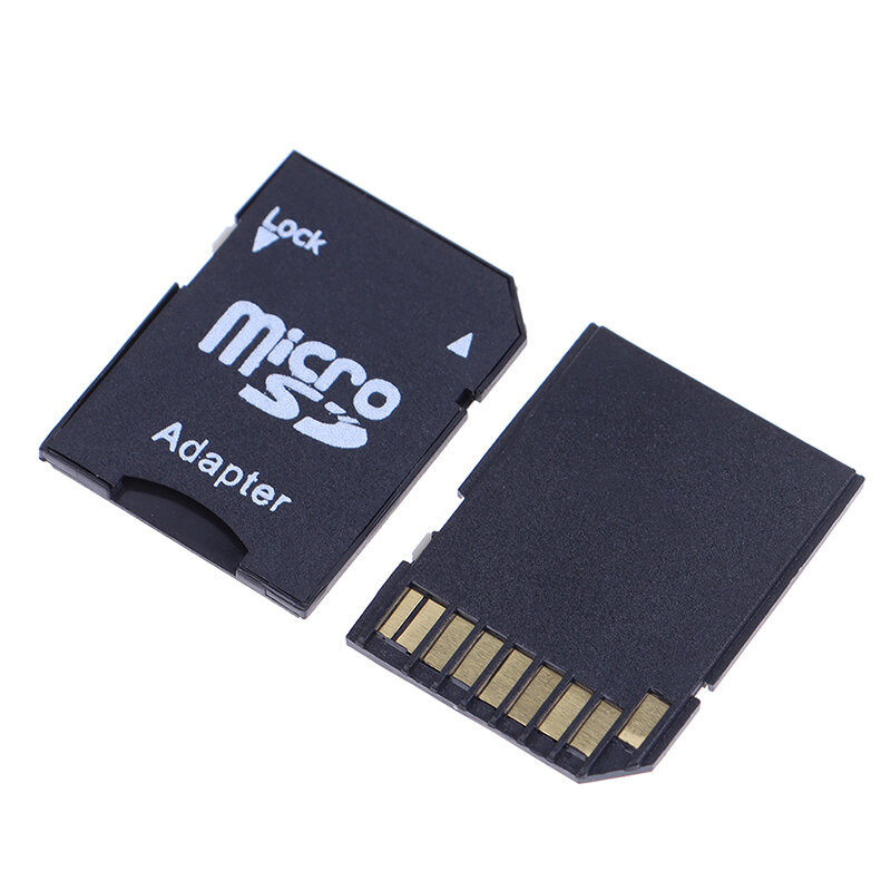 10 قطعة مايكرو SD TransFlash TF إلى SD SDHC بطاقة الذاكرة محول محول الهواتف اللوحي ذاكرة عصا للكمبيوتر التخزين الداخلي