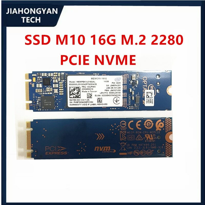 ذاكرة الحالة الصلبة ، M.2 ، SSD ، m10 ، 64 جيجابايت ، 32 جيجابايت ، 16 جيجابايت