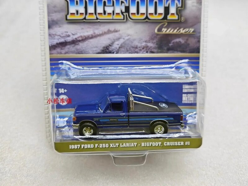 سيارة طراز فورد XLT Lariat Bigfoot Cruiser #1 من سبيكة معدنية مصبوبة ، ألعاب لمجموعة الهدايا ، W1351 ، 1:64