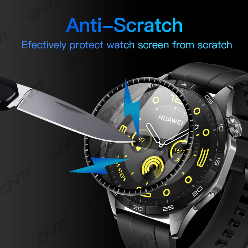 المضادة للخدش فيلم واقية ل ساعة هواوي ، حامي الشاشة ، 5D ، GT4 ، GT 4 Smartwatch ، وليس الزجاج ، 46 مللي متر