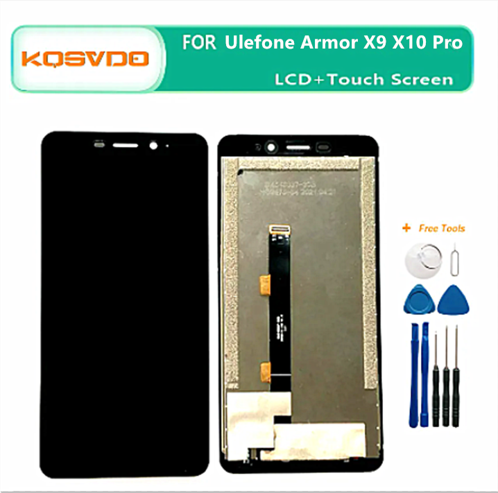 شاشة LCD تعمل باللمس ل Ulefone درع X9 ، X10 برو ، X11 ، X11Pro ، استبدال كامل ، محول الأرقام الجمعية ، 100% اختبارها