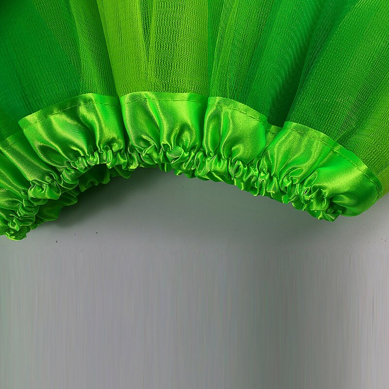 المرأة تنورة منفوش مرنة عادية ، تنورة الأداء ، تنورة الأداء ، مهرجان الرقص ، تنورة الكبار ، لطيف ، الكلاسيكية ، أنيقة ، الصلبة ، الأخضر